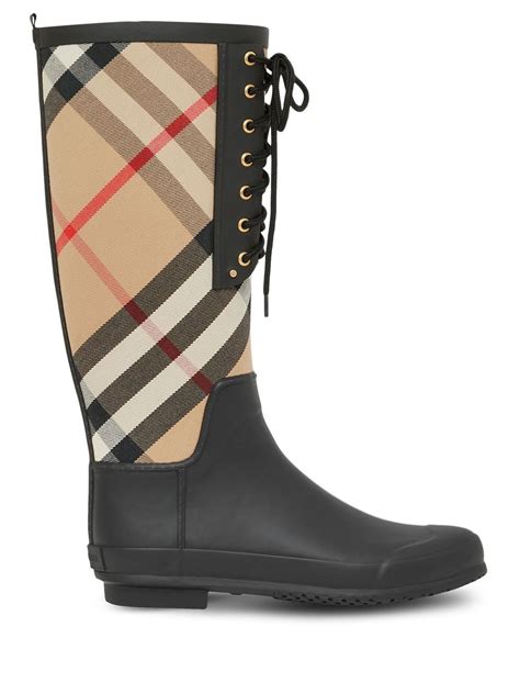 botas para lluvia burberry|net a porter burberry boots.